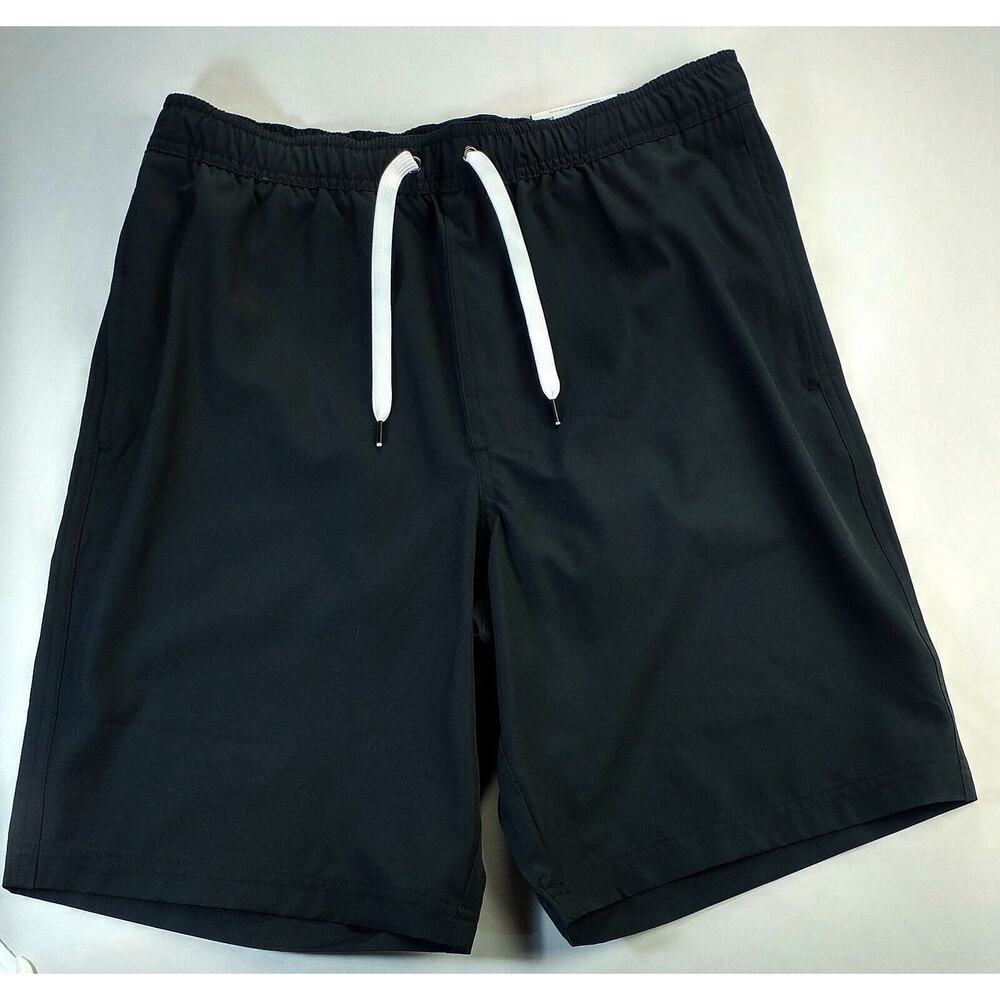 Sonoma Goods For Life Swim Board Shorts Men's Small Black Drawstring Waist Lined